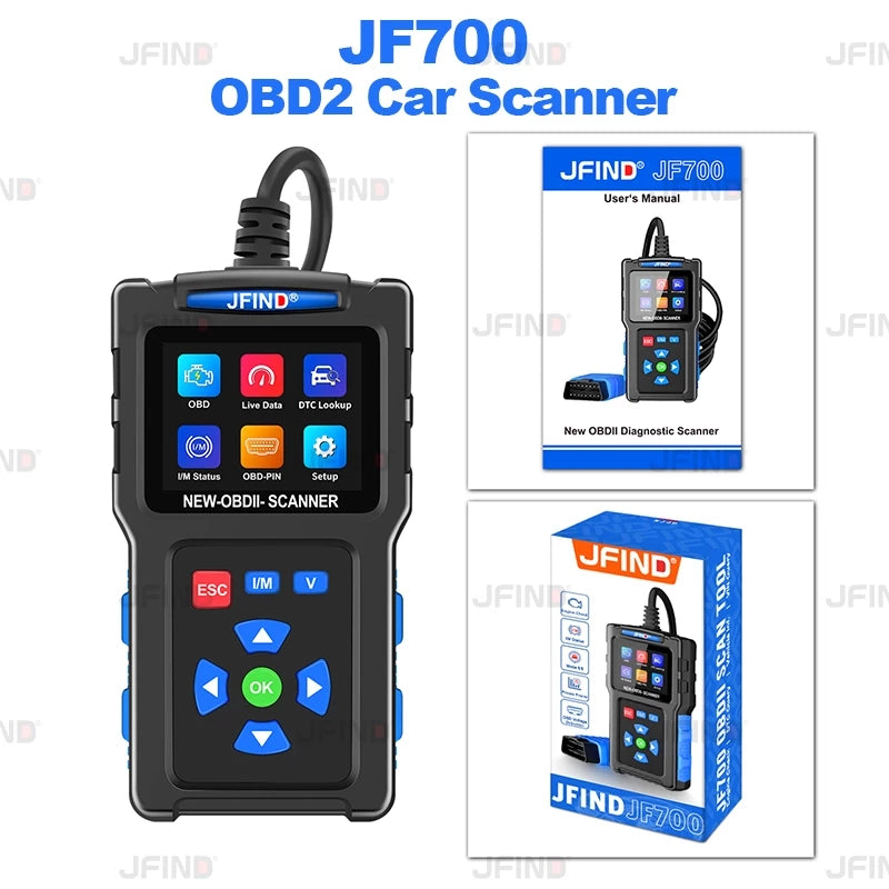 JF700 OBD II Scanner-Car and Motorcycles