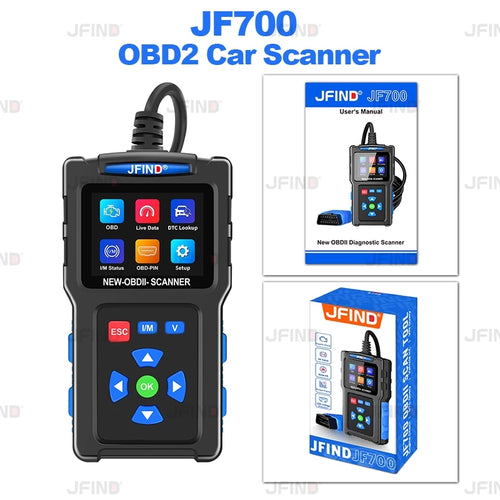 JF700 OBD II Scanner-Car and Motorcycles